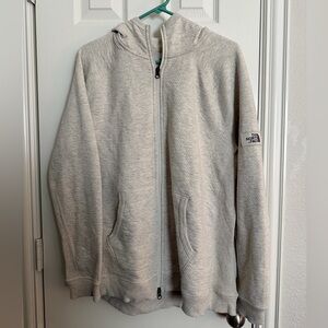 The North Face Light Gray Hoodie